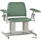 Electrically Adjustable Extra Wide Phlebotomy Chair